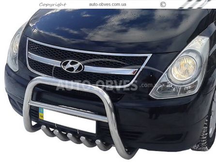 Кенгурятник для Hyundai H1 2008-2017 - тип: штатний фото 0