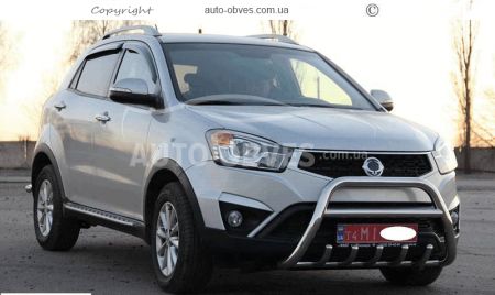 Кенгурятник Ssangyong Korando 2014-2018 - тип: штатний фото 2