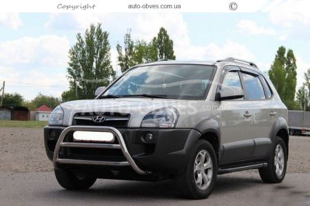 Кенгурятник Hyundai Tucson 2004-2014 - тип: на 2 перемички фото 3