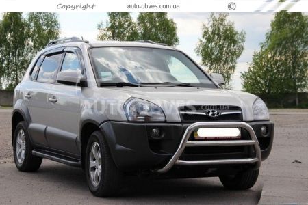 Кенгурятник Hyundai Tucson 2004-2014 - тип: на 2 перемички фото 1