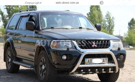 Кенгурятник Pajero Sport 1997-2008 - тип: штатный фото 2