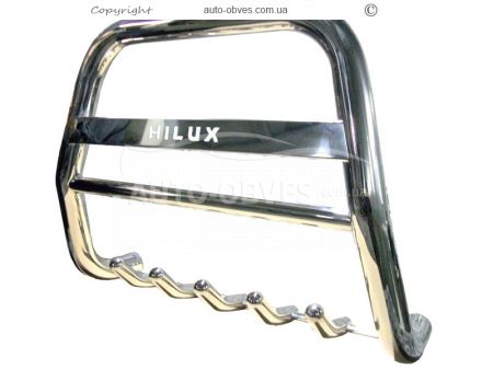 Front bar Toyota Hilux 2006-2011 - type: standard фото 0