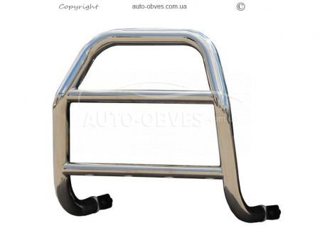 High bull bar Toyota Prado 120 2003-2008 - type: without grill фото 2