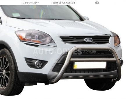 Front bumper Ford Kuga 2009-2012 - type: without grill фото 0