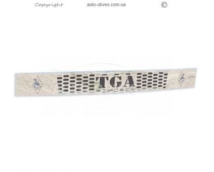 Lower grille trim MAN TGA 1 pc wide cab фото 0