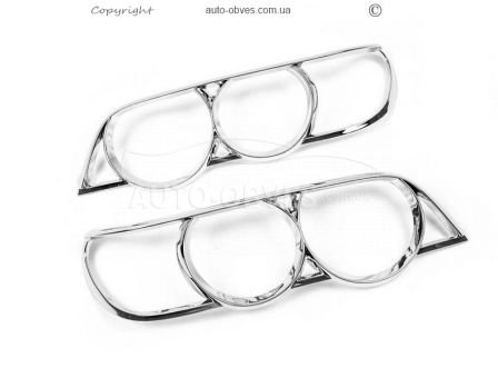 Covers for headlights BMW X5 E53 1999-2003 фото 1
