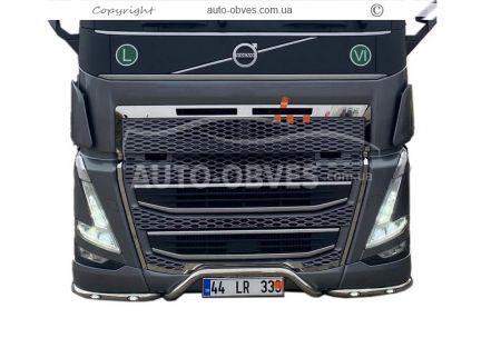 Накладки окантовки решітки Volvo FH 16 euro 6 2021-... фото 5