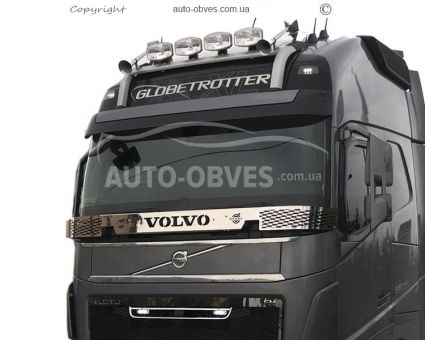 Дефлектор капоту мухобійка Volvo FH euro 6 фото 10
