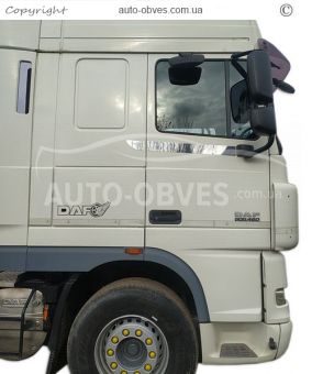 Молдинги на двери DAF XF euro 5 - v2, 4 шт фото 1