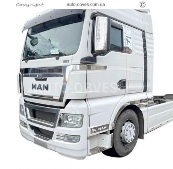 Накладки на арки MAN TGX 8 шт фото 3