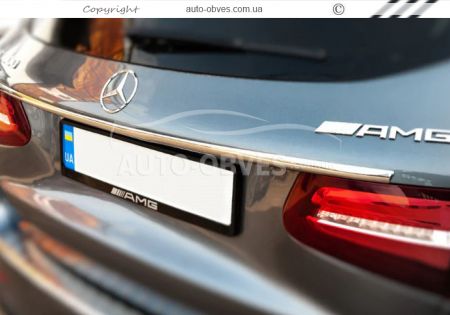 Накладка над номером Mercedes GLC X253 фото 3