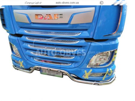 Накладки на протитуманні фари DAF XF euro 6 - тип: штамповка 3D фото 9