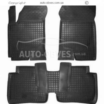 Floor mats Kia Cerato TD 2009-2010 - type: polyurethane фото 0