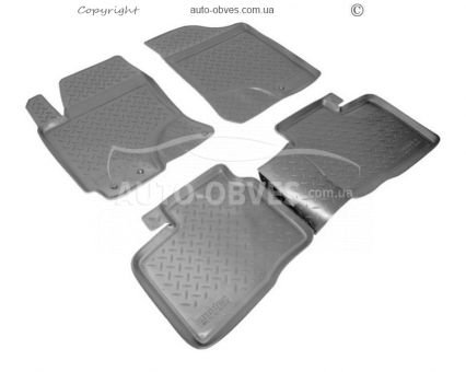 Floor mats Kia Cerato TD 2009-2010 - type: set, model фото 0