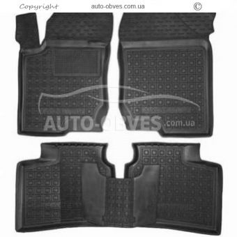 Floor mats Kia Magentis GE 2009-2011 - type: polyurethane фото 0