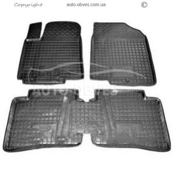 Rugs Kia Rio QB 2011-2016 - type: polyurethane фото 0