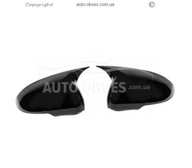 Mirror covers Kia Rio 2011-2016 - type: 2 pcs tr style without cutout for turning photo 1