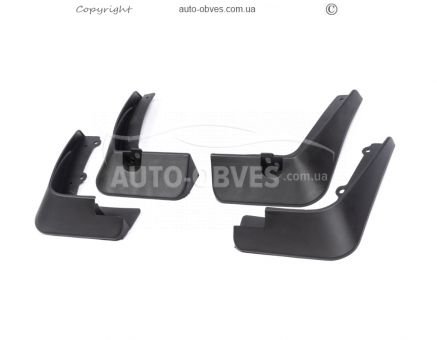 Mudguards model Kia Rio 2017-... -type: set 4pcs X-Line фото 0
