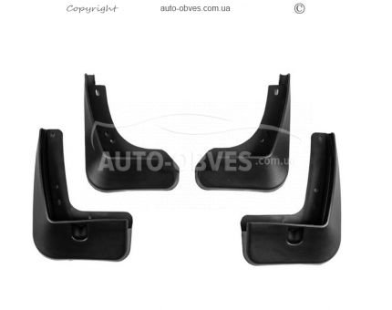 Mudguards Kia Rio 2017-... - type: 4 шт photo 1