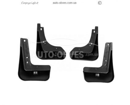 Mudguards Kia Rio 2017-... - type: 4 шт photo 2