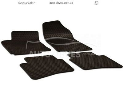 Floor mats rubber KIA Rio III 2011-2016 black 4 pcs фото 0