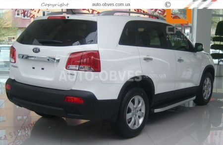 Profile running boards Kia Sorento 2010-2012 - Style: Range Rover фото 4