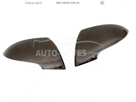 Covers for carbon fiber mirrors for Kia Sportage 2010-2014 фото 0