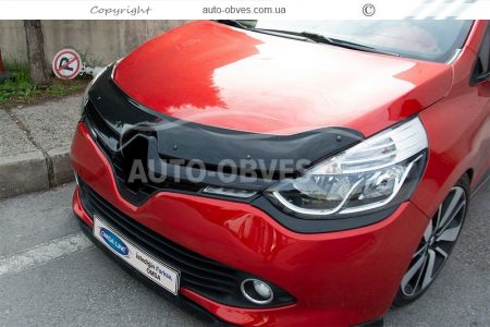 Hood deflector flyswatter Renault Clio IV 2012-2019 - Type: Turkey фото 2