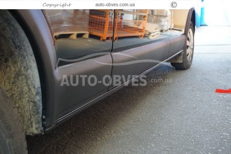 Covers for arches and moldings VW T5 - type: 11 pcs, abs фото 1