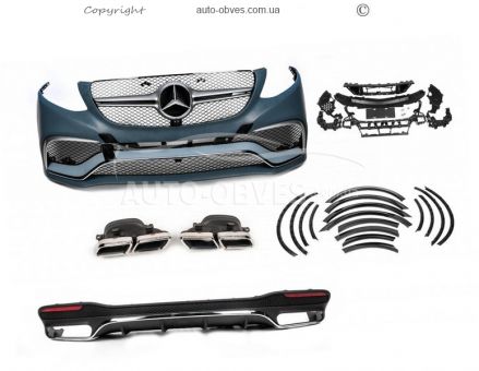 Комплект обвісів Mercedes GLE, ML сlass w166 - тип: amg для gle w166 фото 0