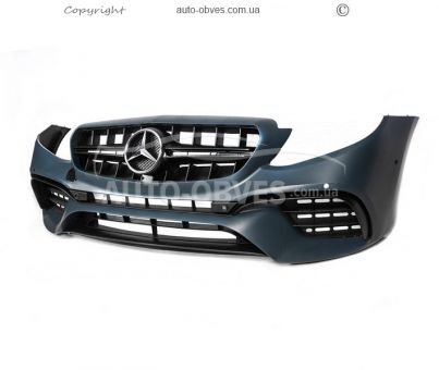 Комплект обвісів Mercedes E-сlass w213 2016-2018 - тип: amg e63 фото 5