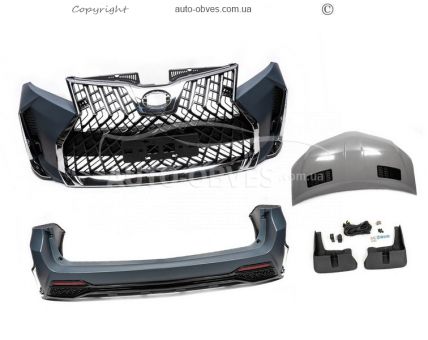 Комплект обвісів Toyota Sienna 2010-2019 - тип: lx-style фото 0