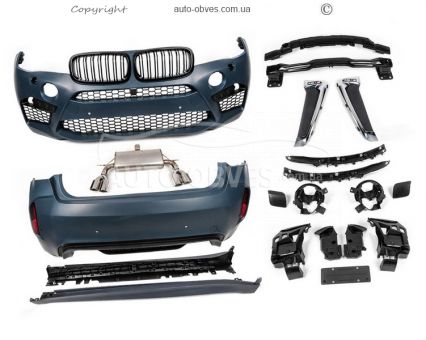 Комплект обвісів BMW X6 F16 2014-2018 - тип: м-пакет фото 0
