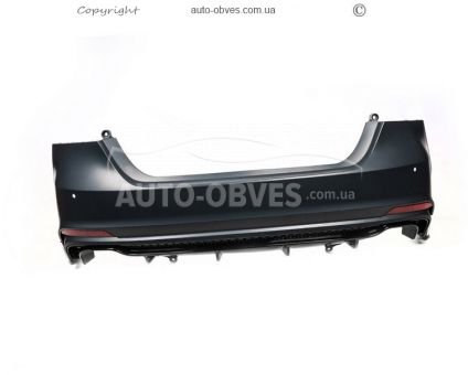 Front bumper assembly Toyota Camry 2018-… - type: Lexus LS style фото 2