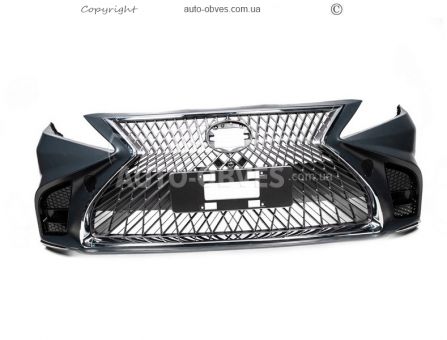 Front bumper assembly Toyota Camry 2018-… - type: Lexus LS style фото 11