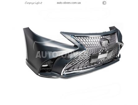 Front bumper assembly Toyota Camry 2018-… - type: Lexus LS style фото 10