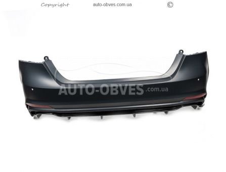 Front bumper assembly Toyota Camry 2018-… - type: Lexus LS style фото 8