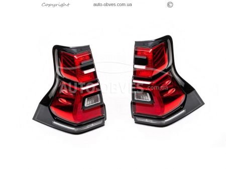 A set of Toyota Land Cruiser Prado 150 fairings from 2009-2016 to 2017-... - type: with full led optics фото 7