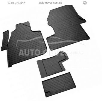 Floor mats Volkswagen Crafter 2006-2011 - type: 1+1 фото 0
