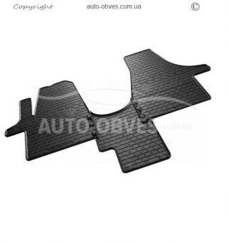 Floor mats Volkswagen T6 - type: 1+1 фото 0