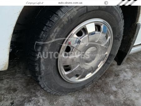 Ковпаки 16" ексклюзивні Volkswagen T6 2015-2020 - тип: нержавіюча сталь фото 4