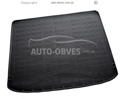 Trunk mat Nissan X-Trail t31 2010-2014 without organizer - type: model фото 0