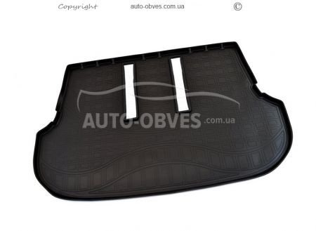 Cargo mat Toyota Fortuner 2015-... - type: model, unfolded 3rd row фото 0