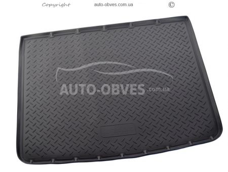 Коврик в багажник Volkswagen Touareg 2010-2017 - тип: модельный, 2-х зонный климат контроль фото 0