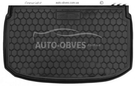 Mat in trunk Chevrolet Aveo hb 2012-2016 - type: polyurethane фото 0