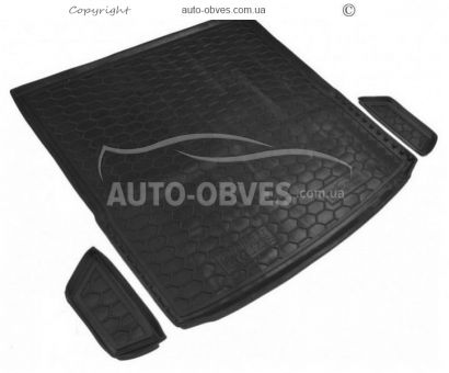 Car trunk mat Chevrolet Cruze 2012-2016 station wagon - type: polyurethane фото 0
