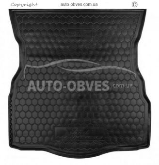 Trunk mat Ford Mondeo liftback 2015-2022 - type: polyurethane фото 0