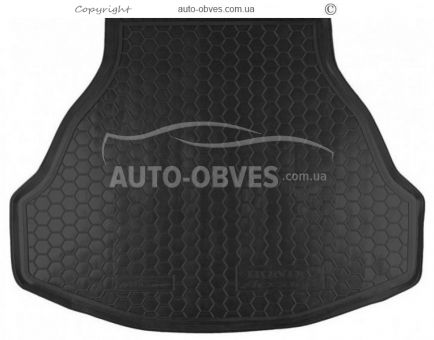 Trunk mat for Honda Accord 2012-2014 - type: polyurethane фото 0