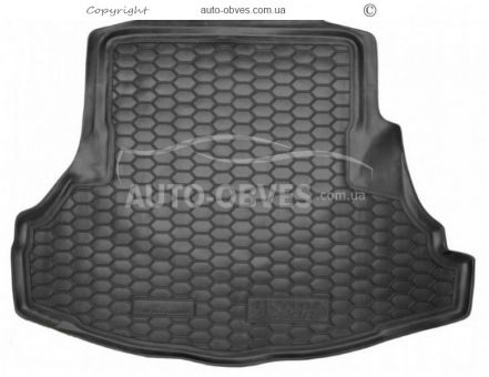 Trunk mat for Honda Accord VII 2003-2008 - type: polyurethane фото 0