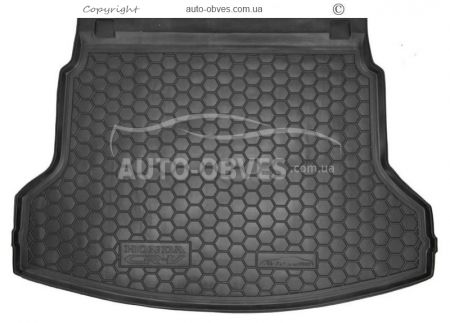 Trunk mat for Honda CRV RM 2013-2016 - type: polyurethane фото 0